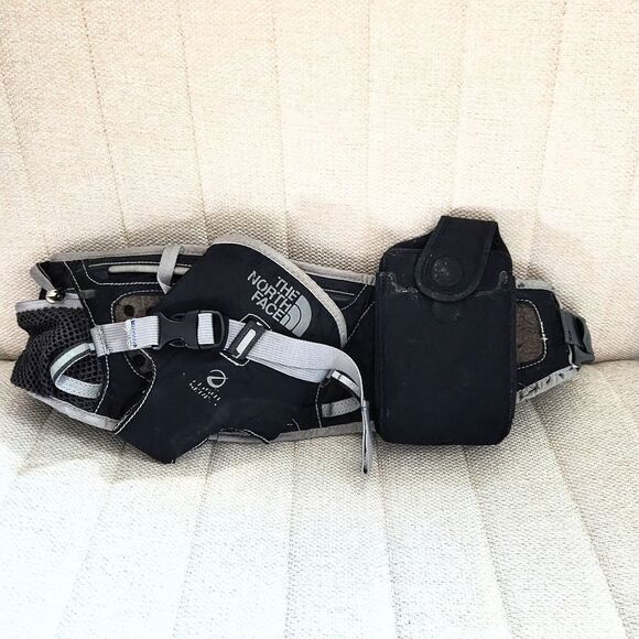 North Face Photon Hip Fanny Pack Black Running Hiking Day Pack - Picture 1 of 7